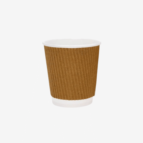Ripple Paper Cup, 200 ml (Pack of 100)