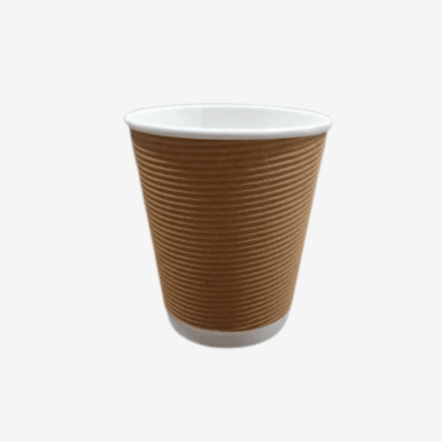 Ripple Paper Cup, 250 ml (Pack of 100)