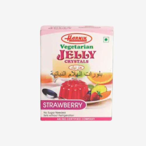 Harnik Vegetarian Jelly Crystals (Strawberry Flavour) 55gm