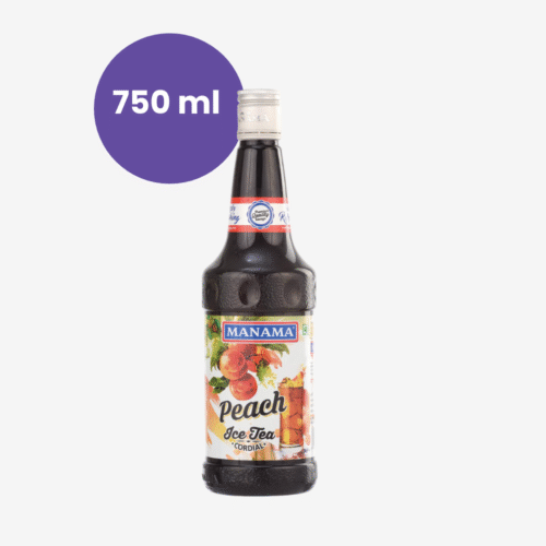Manama Ice Tea Peach Flavoured Syrup 750ML